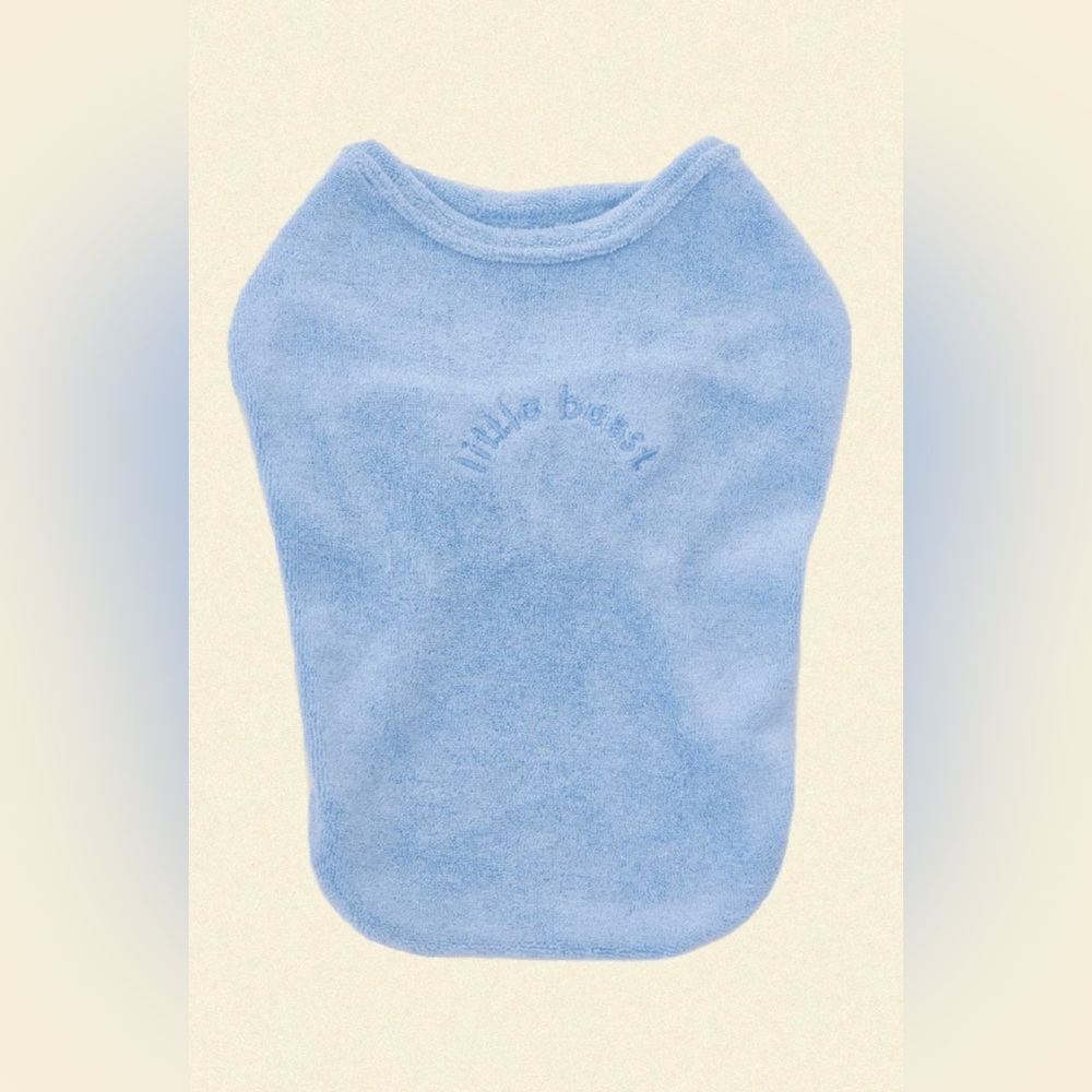 Little Beast ADEDAS Sleeveless Dog Shirt- Size XL-Blue